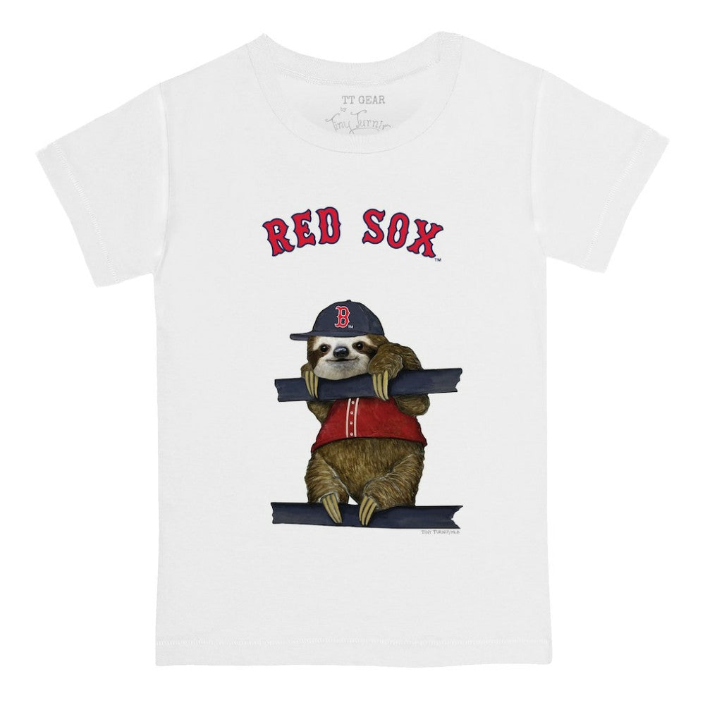 Boston Red Sox Tiny Turnip Youth Sloth T-Shirt Lifestyle