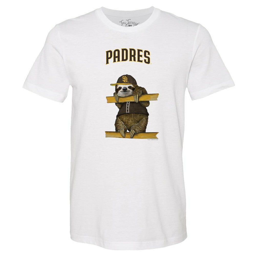 San Diego Padres Tiny Turnip Unisex Sloth T-Shirt On Sale