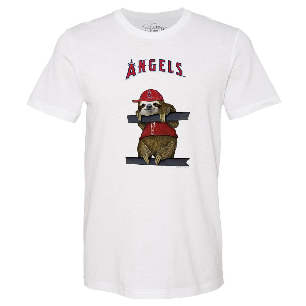 Los Angeles Angels Tiny Turnip Unisex Sloth T-Shirt Clearance