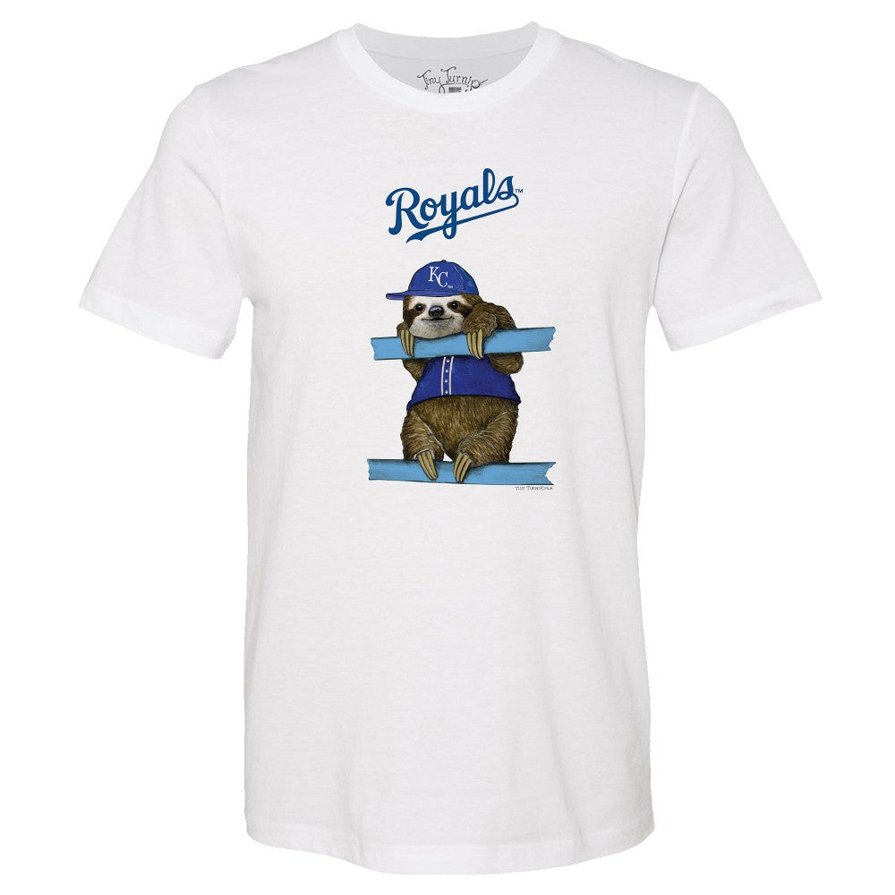 Kansas City Royals Tiny Turnip Unisex Sloth T-Shirt Near Me