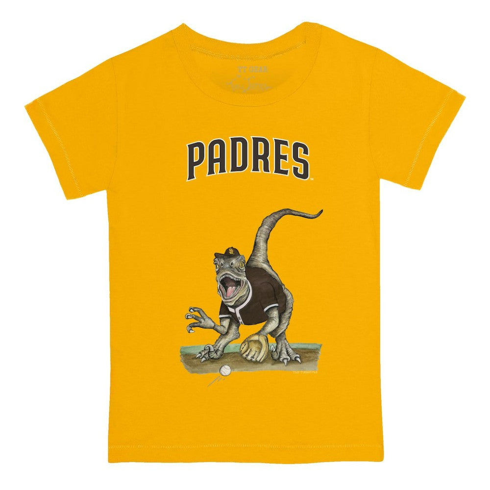 San Diego Padres Tiny Turnip Youth Velociraptor T-Shirt Online