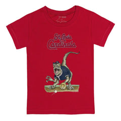 St. Louis Cardinals Tiny Turnip Youth Velociraptor T-Shirt Sale