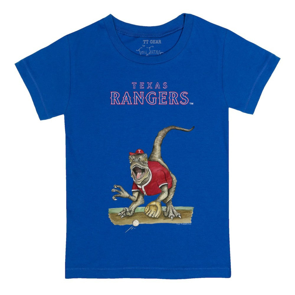 Texas Rangers Tiny Turnip Youth Velociraptor T-Shirt Clearance