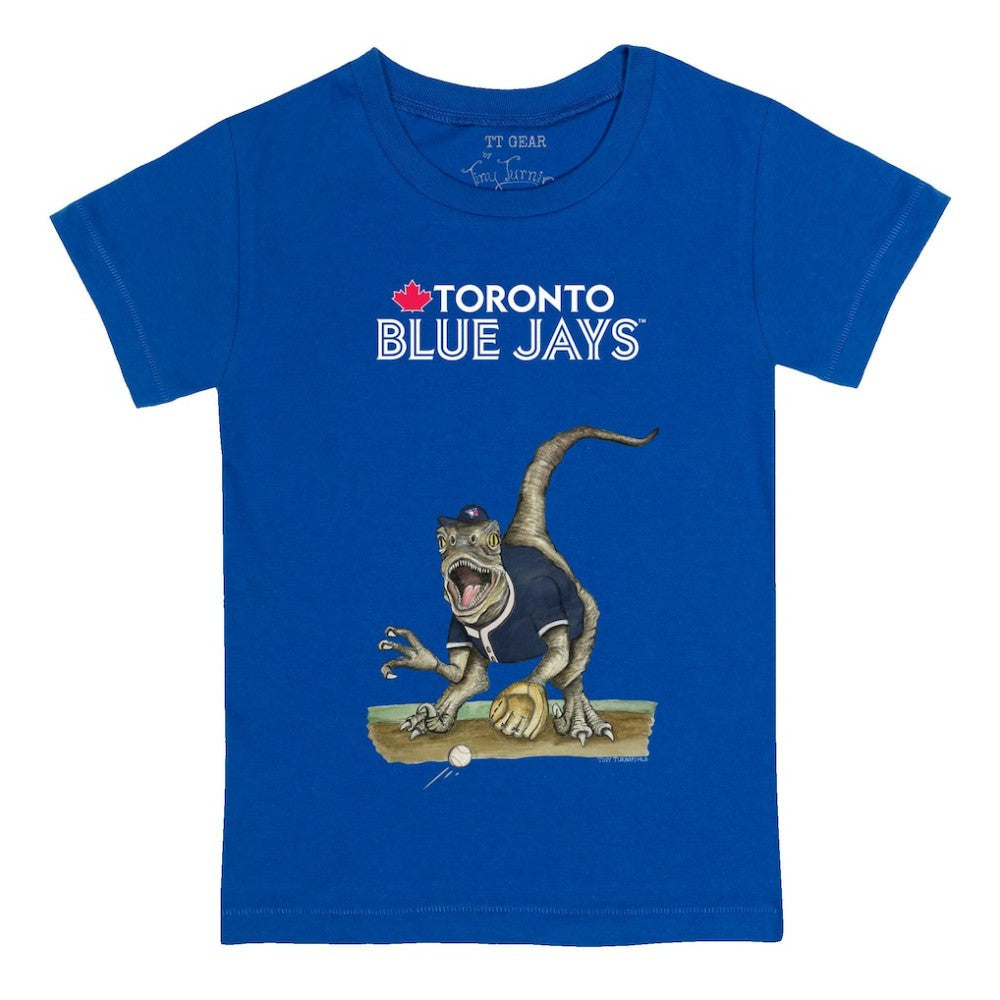 Toronto Blue Jays Tiny Turnip Youth Velociraptor T-Shirt Clearance