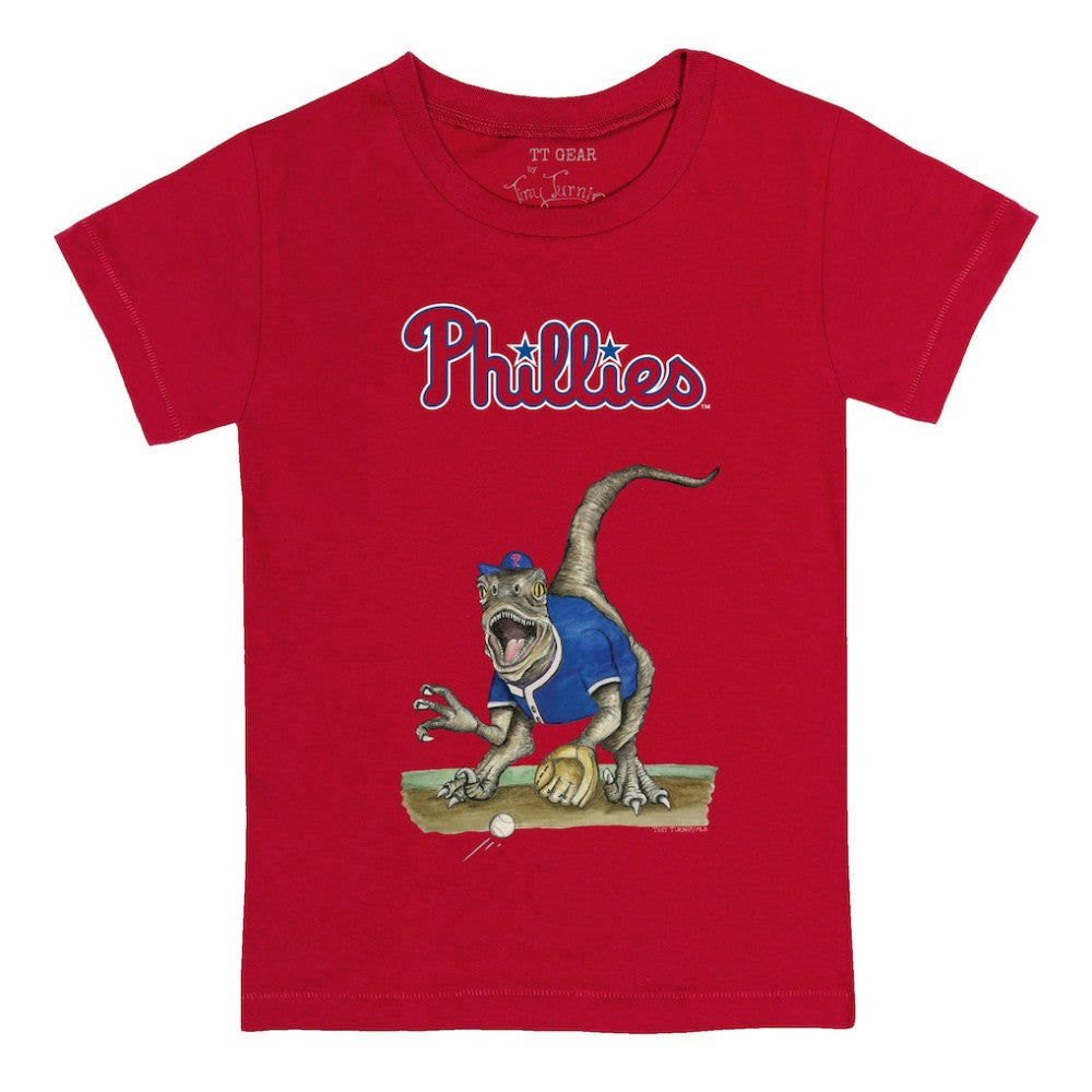 Philadelphia Phillies Tiny Turnip Youth Velociraptor T-Shirt discount
