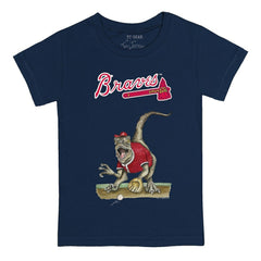 Atlanta Braves Tiny Turnip Youth Velociraptor T-Shirt discount