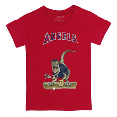 Los Angeles Angels Tiny Turnip Youth Velociraptor T-Shirt discount