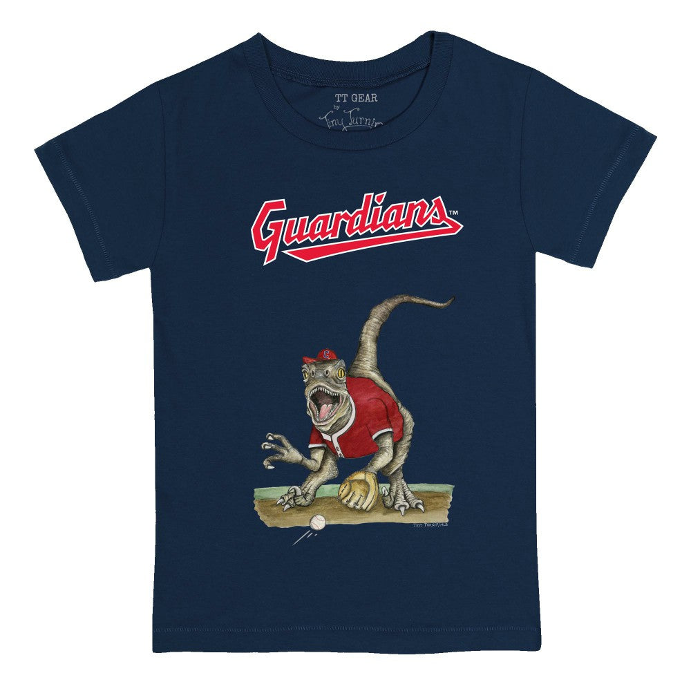 Cleveland Guardians Tiny Turnip Youth Velociraptor T-Shirt Clearance