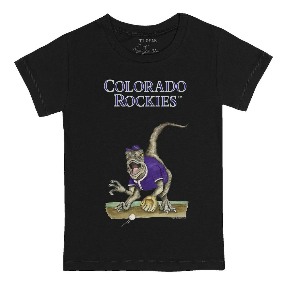 Colorado Rockies Tiny Turnip Youth Velociraptor T-Shirt Lifestyle