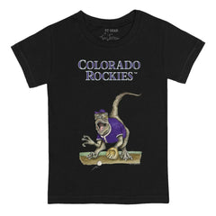 Colorado Rockies Tiny Turnip Youth Velociraptor T-Shirt Lifestyle