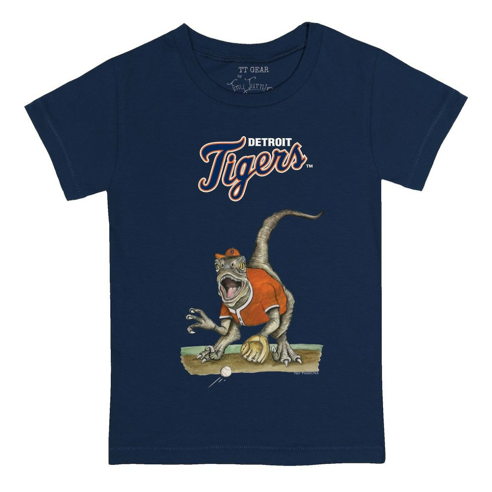 Detroit Tigers Tiny Turnip Youth Velociraptor T-Shirt Clearance