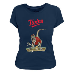Minnesota Twins Tiny Turnip Women's Velociraptor T-Shirt Clearance