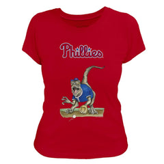 Philadelphia Phillies Tiny Turnip Women's Velociraptor T-Shirt Online