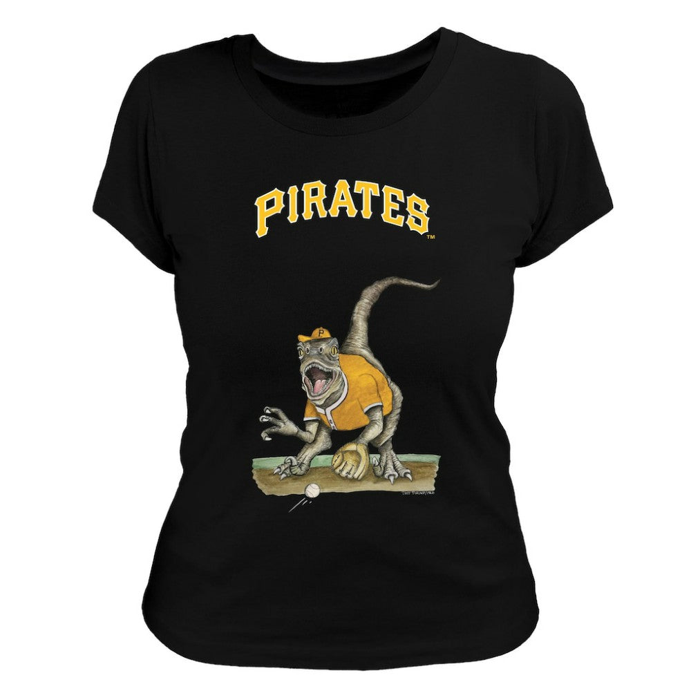 Pittsburgh Pirates Tiny Turnip Women's Velociraptor T-Shirt Near Me