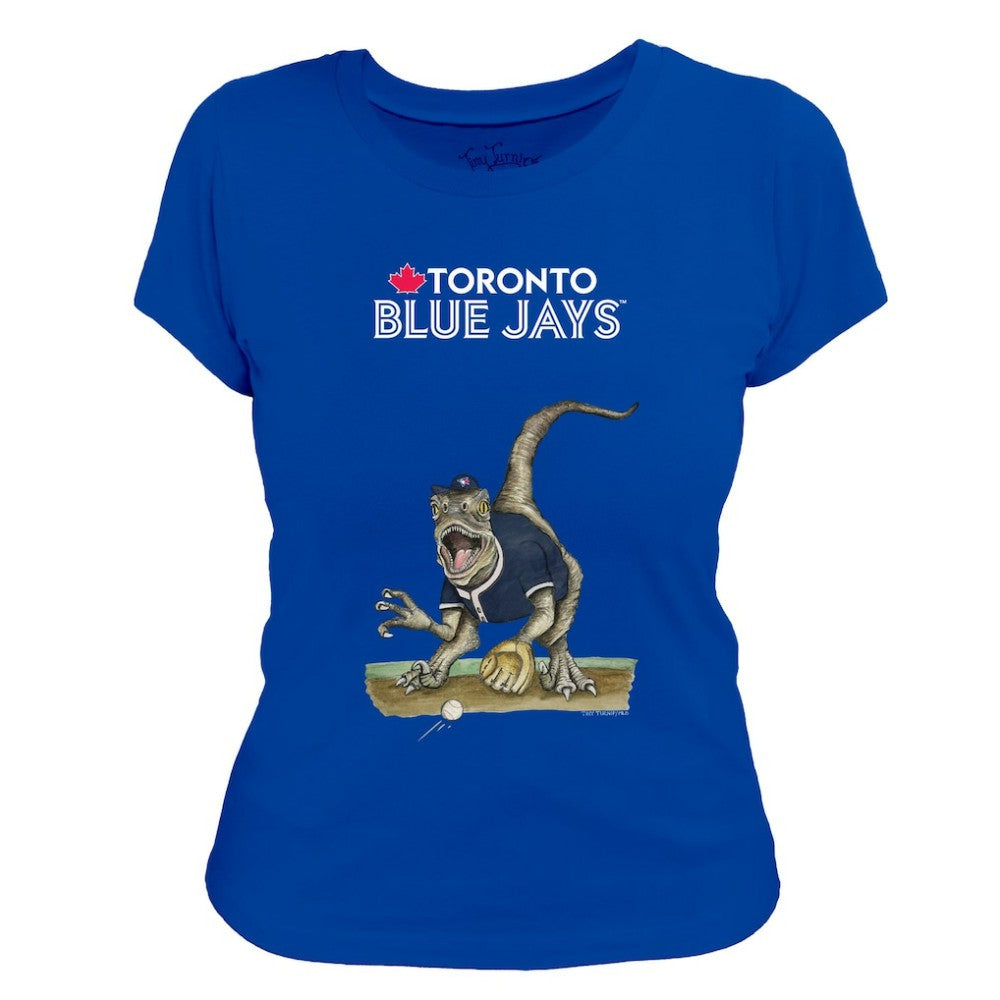 Toronto Blue Jays Tiny Turnip Women's Velociraptor T-Shirt Sale