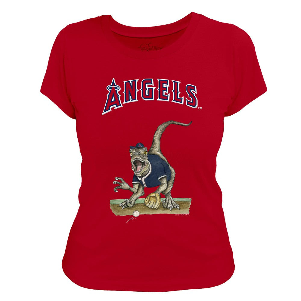 Los Angeles Angels Tiny Turnip Women's Velociraptor T-Shirt for sale