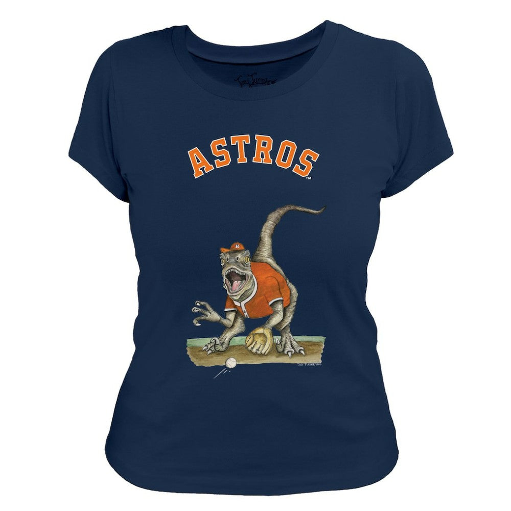 Houston Astros Tiny Turnip Women's Velociraptor T-Shirt Near Me
