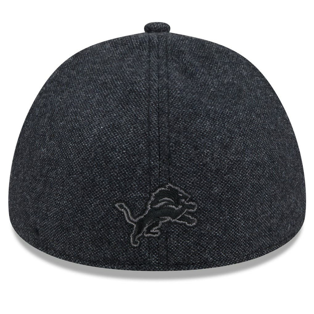 Detroit Lions New Era Peaky Duckbill Fitted Hat Gray - NFL