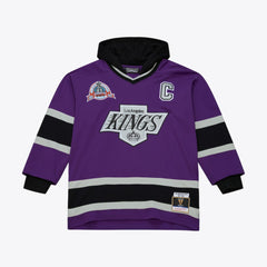 Los Angeles Kings - Mitchell & Ness x Just Don Jersey Hoodie Purple