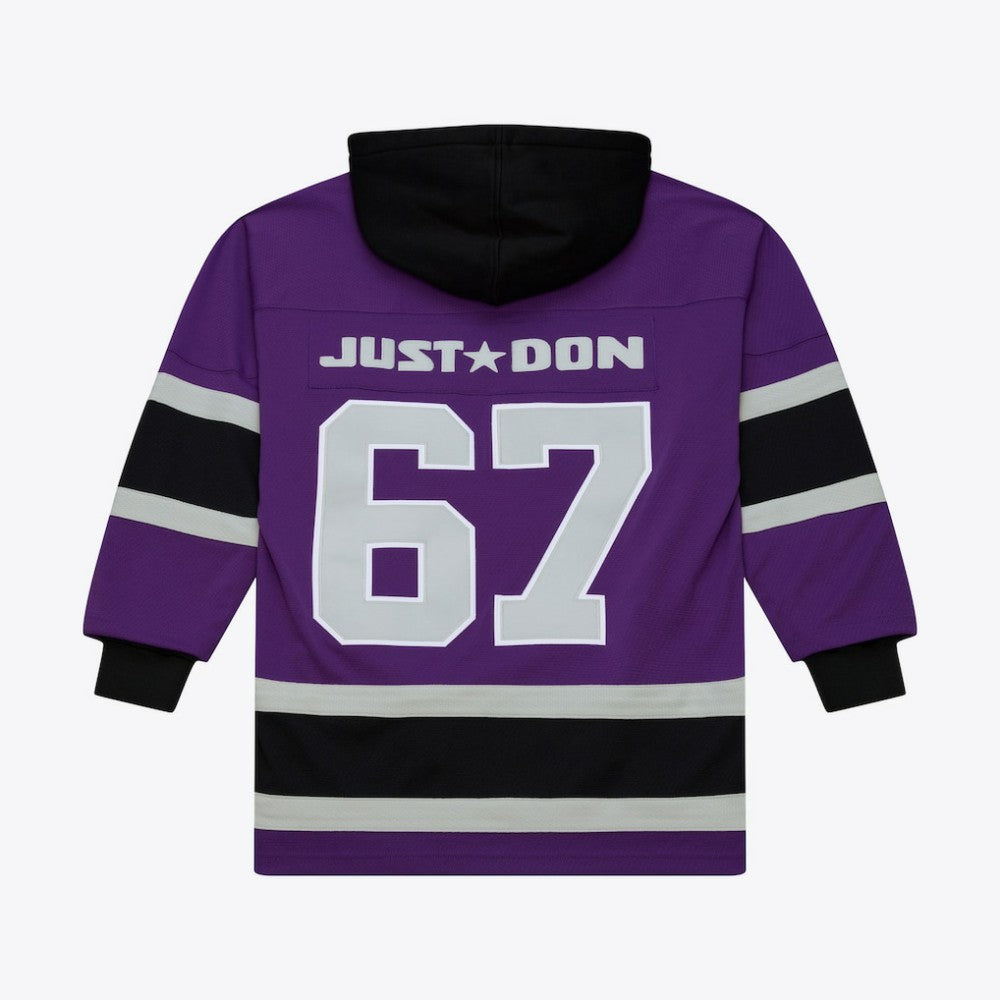 Los Angeles Kings - Mitchell & Ness x Just Don Jersey Hoodie Purple
