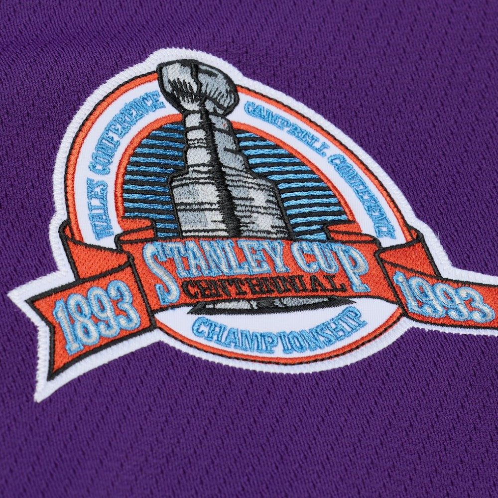 Los Angeles Kings - Mitchell & Ness x Just Don Jersey Hoodie Purple