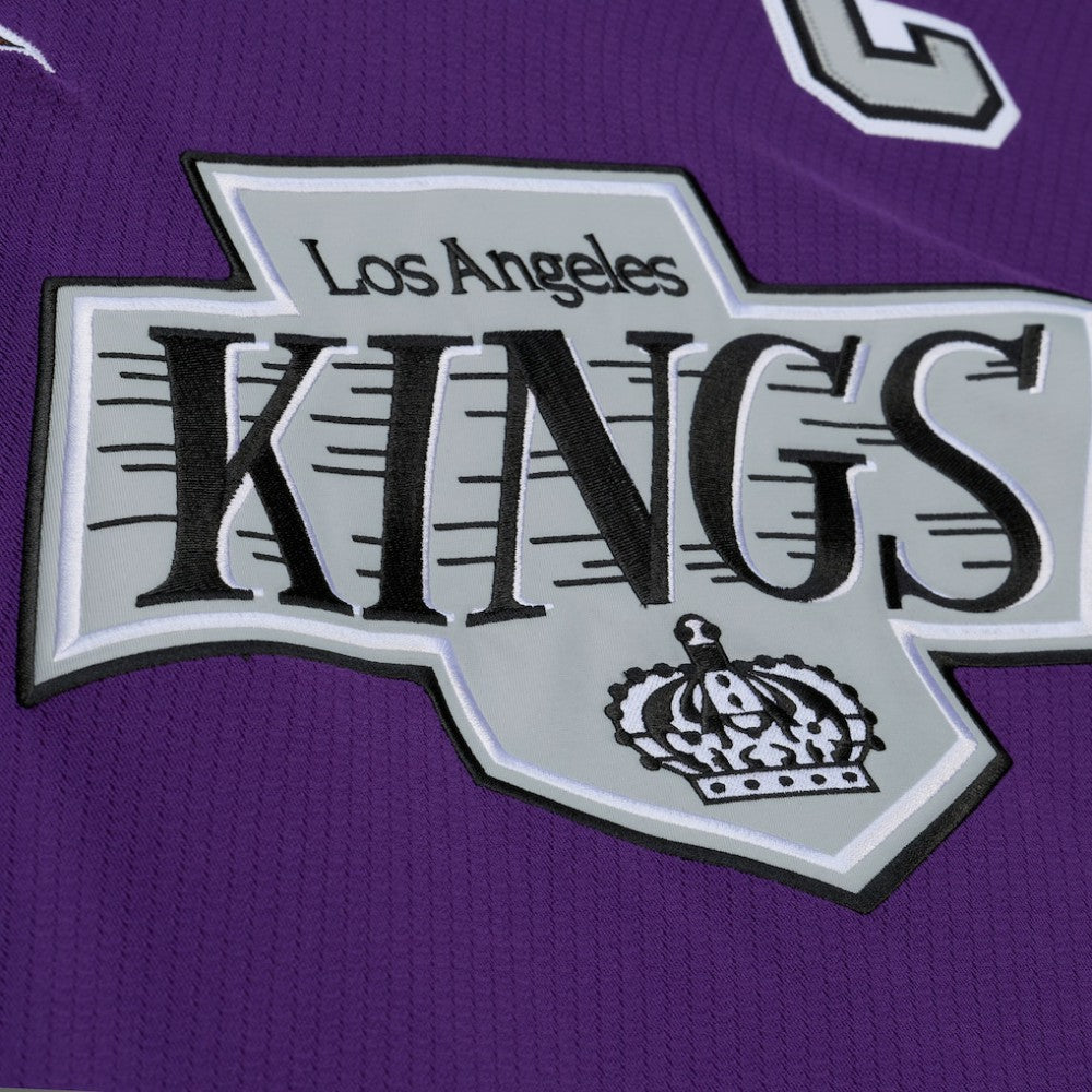 Los Angeles Kings - Mitchell & Ness x Just Don Jersey Hoodie Purple
