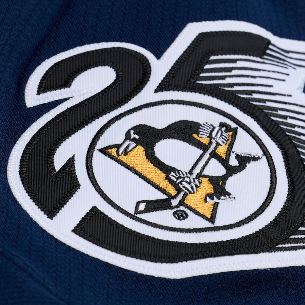 Pittsburgh Penguins Mitchell & Ness x Just Don Jersey Hoodie Navy