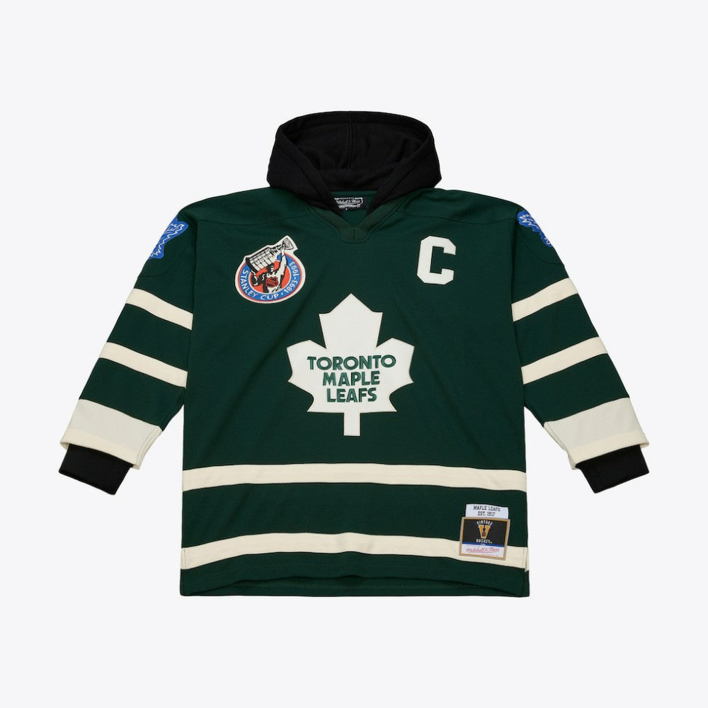 Toronto Maple Leafs - Mitchell & Ness x Just Don Jersey Hoodie Green