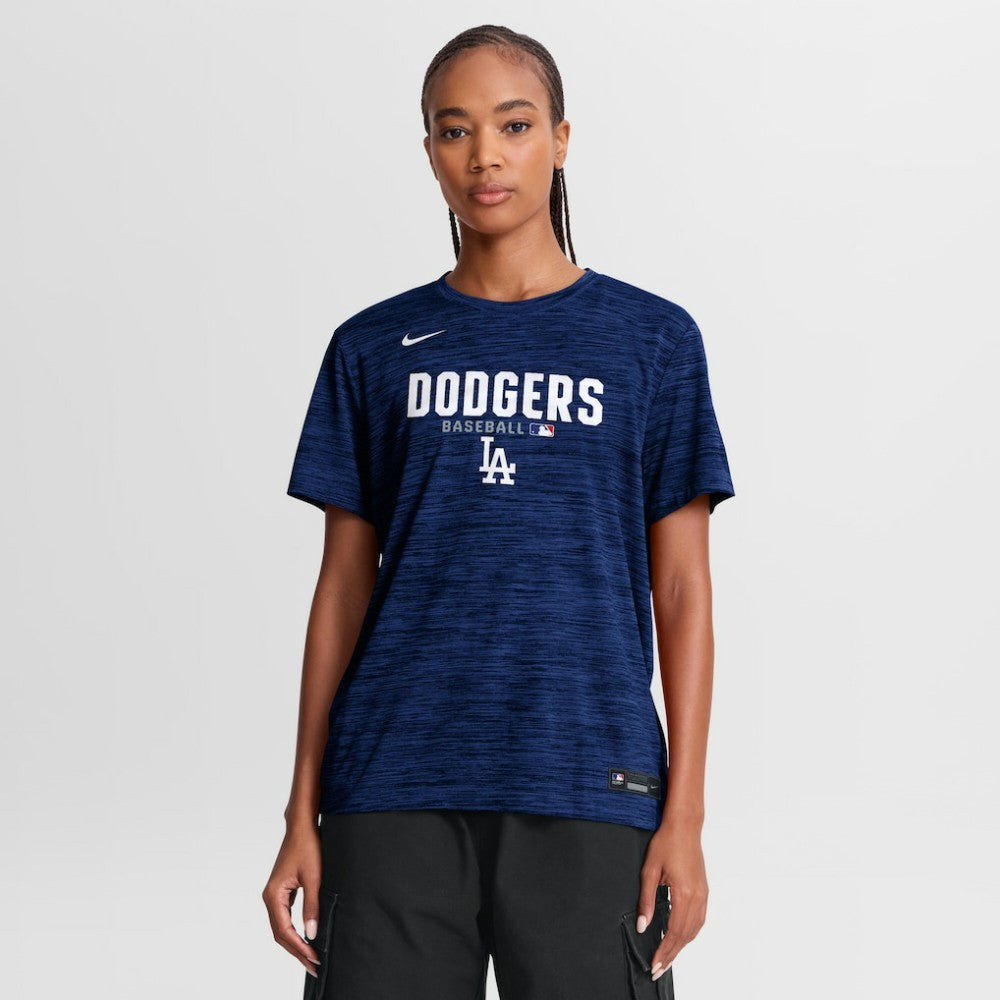 Los Angeles Dodgers Nike Women's Authentic Collection Velocity Dri-FIT T-Shirt Lifestyle