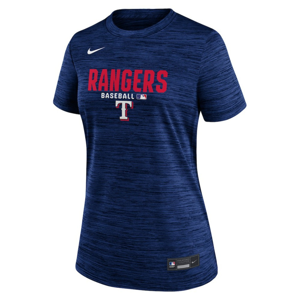 Texas Rangers Nike Women's Authentic Collection Velocity Dri-FIT T-Shirt On Sale