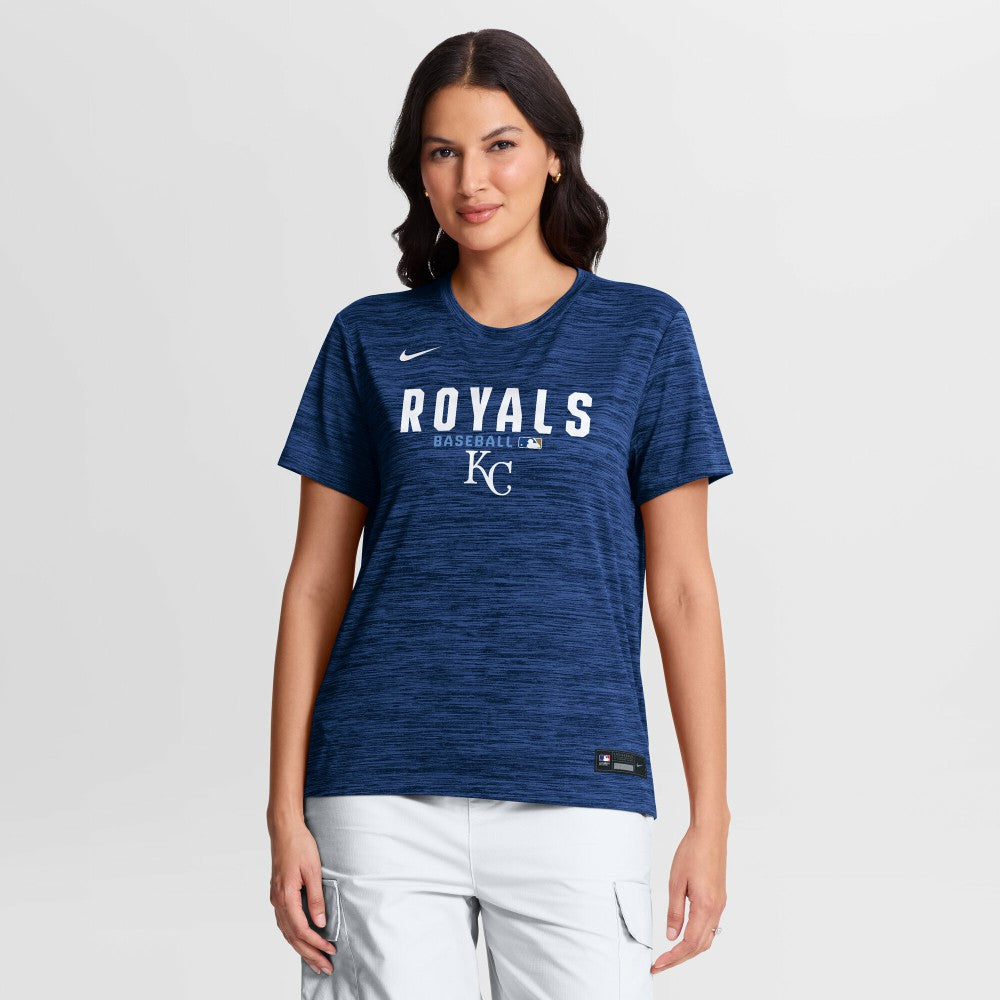 Kansas City Royals Nike Women's Authentic Collection Velocity Dri-FIT T-Shirt discount