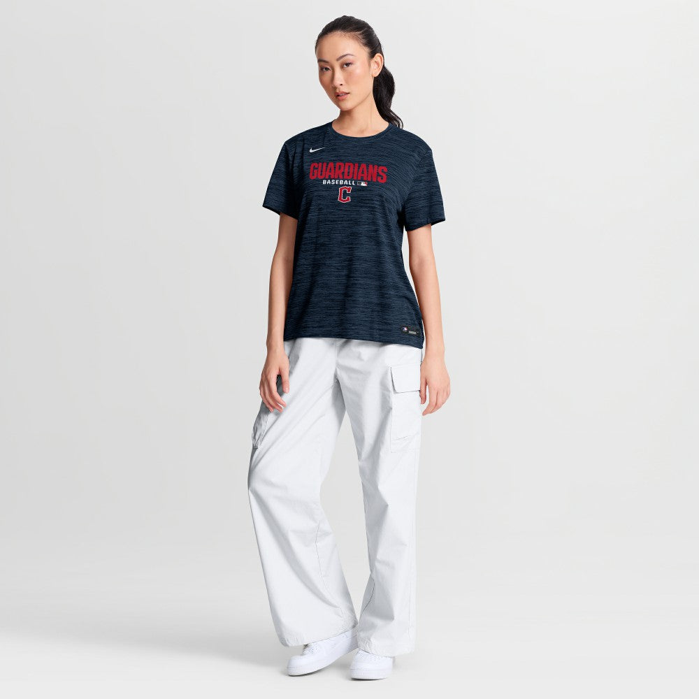 Cleveland Guardians Nike Women's Authentic Collection Velocity Dri-FIT T-Shirt On Sale