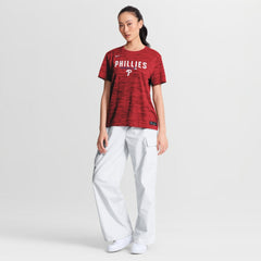 Philadelphia Phillies Nike Women's Authentic Collection Velocity Dri-FIT T-Shirt for sale