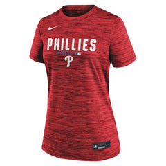 Philadelphia Phillies Nike Women's Authentic Collection Velocity Dri-FIT T-Shirt for sale