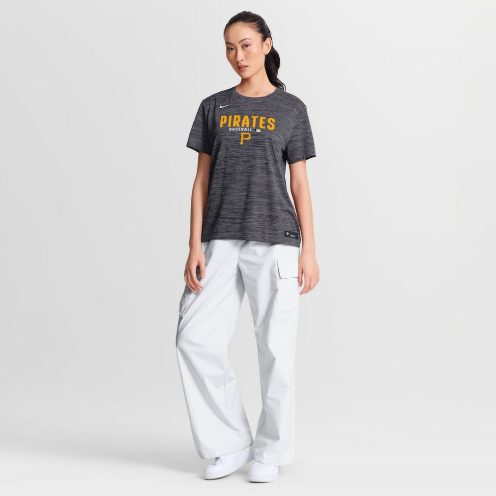 Pittsburgh Pirates Nike Women's Authentic Collection Velocity Dri-FIT T-Shirt Online