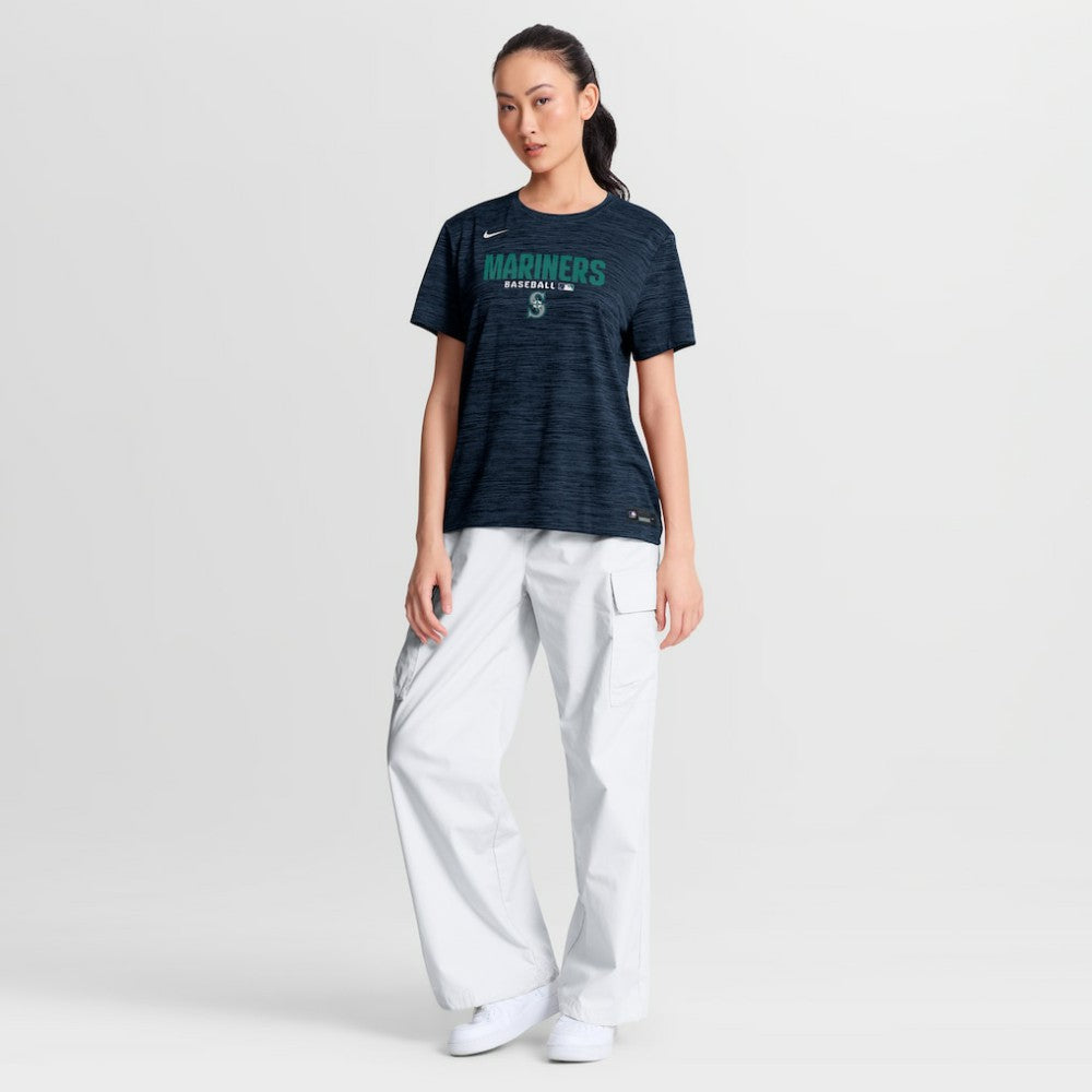 Seattle Mariners Nike Women's Authentic Collection Velocity Dri-FIT T-Shirt Clearance