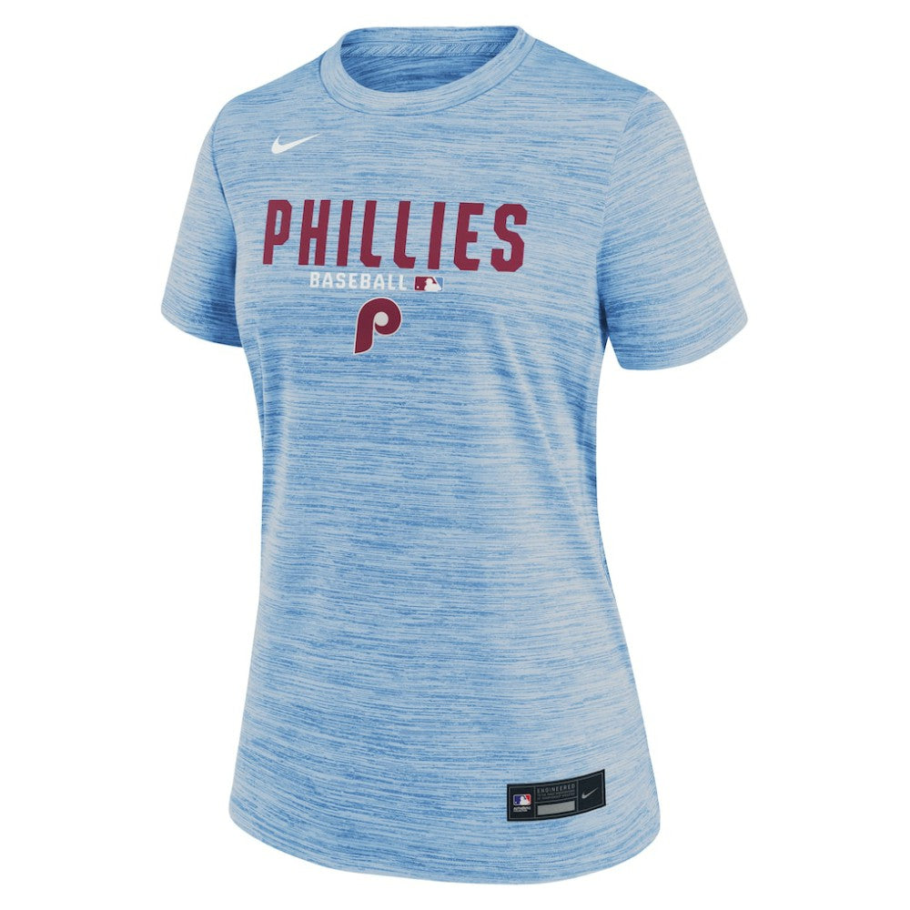 Philadelphia Phillies Nike Women's Authentic Collection Alternate Logo Velocity Dri-FIT T-Shirt Near Me