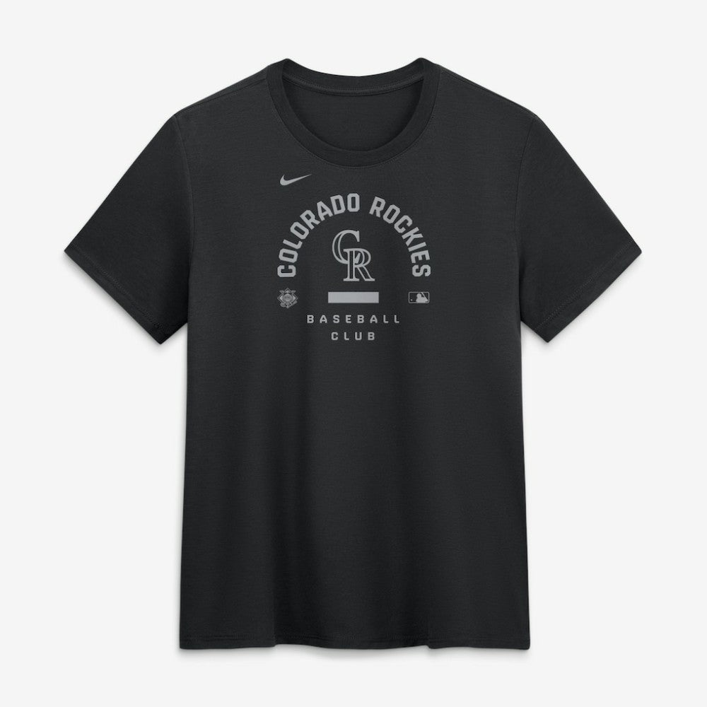 Colorado Rockies Nike Women's Authentic Collection Early Work Tri-Blend Dri-FIT T-Shirt Online