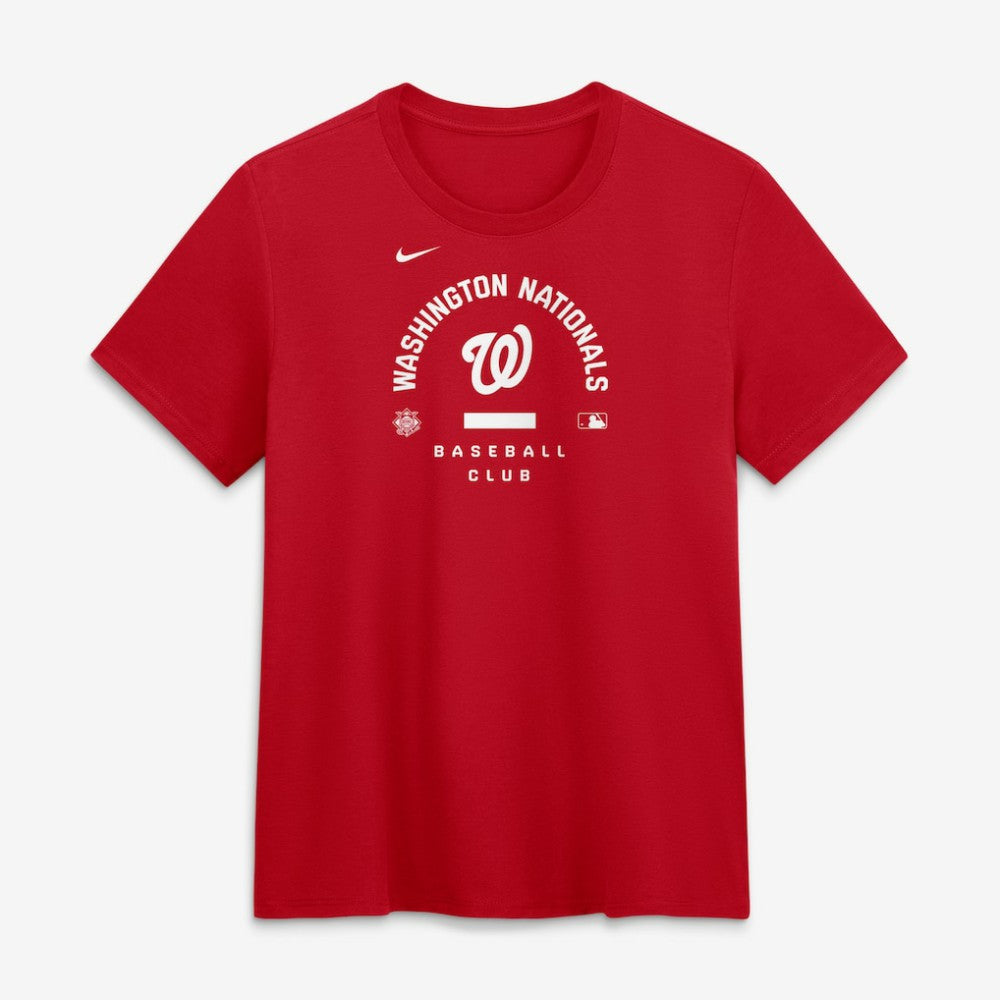 Washington Nationals Nike Women's Authentic Collection Early Work Tri-Blend Dri-FIT T-Shirt Sale