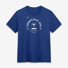 Toronto Blue Jays Nike Women's Authentic Collection Early Work Tri-Blend Dri-FIT T-Shirt On Sale