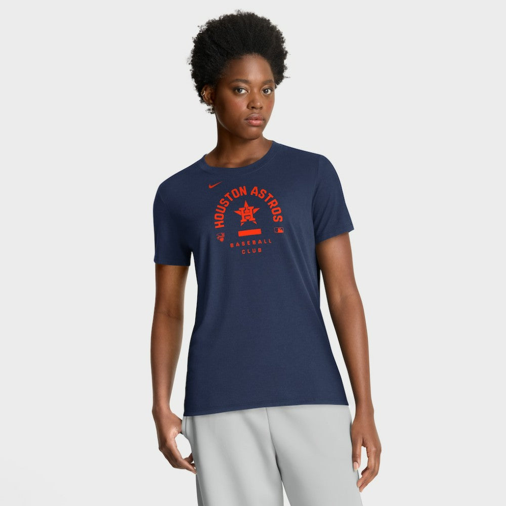 Houston Astros Nike Women's Authentic Collection Early Work Tri-Blend Dri-FIT T-Shirt Near Me
