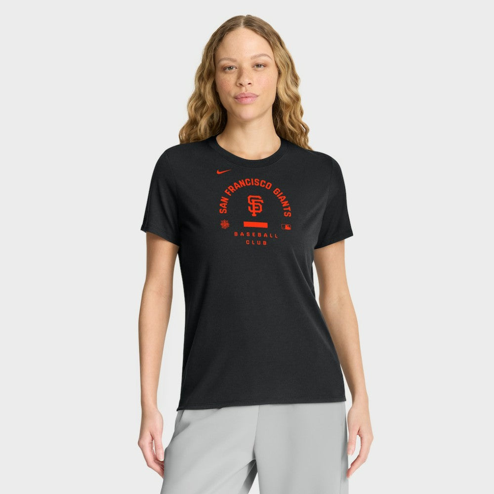 San Francisco Giants Nike Women's Authentic Collection Early Work Tri-Blend Dri-FIT T-Shirt Online