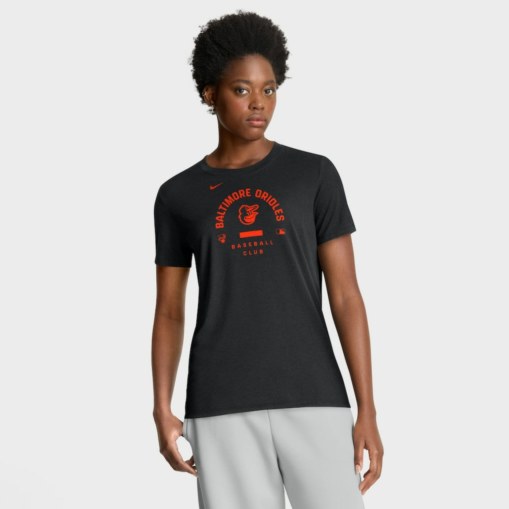 Baltimore Orioles Nike Women's Authentic Collection Early Work Tri-Blend Dri-FIT T-Shirt Online