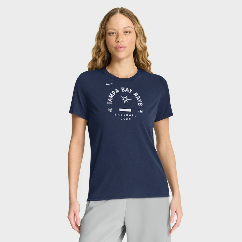 Tampa Bay Rays Nike Women's Authentic Collection Early Work Tri-Blend Dri-FIT T-Shirt Online