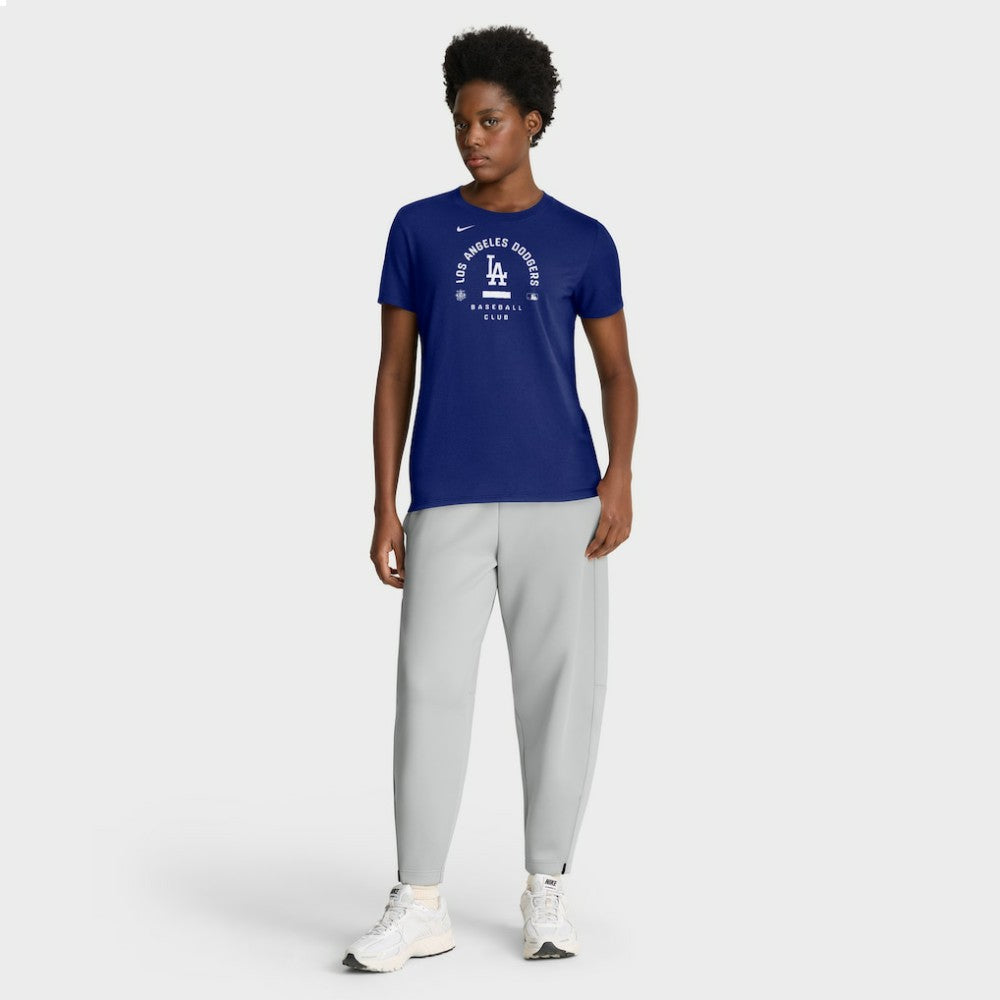 Los Angeles Dodgers Nike Women's Authentic Collection Early Work Tri-Blend Dri-FIT T-Shirt for sale