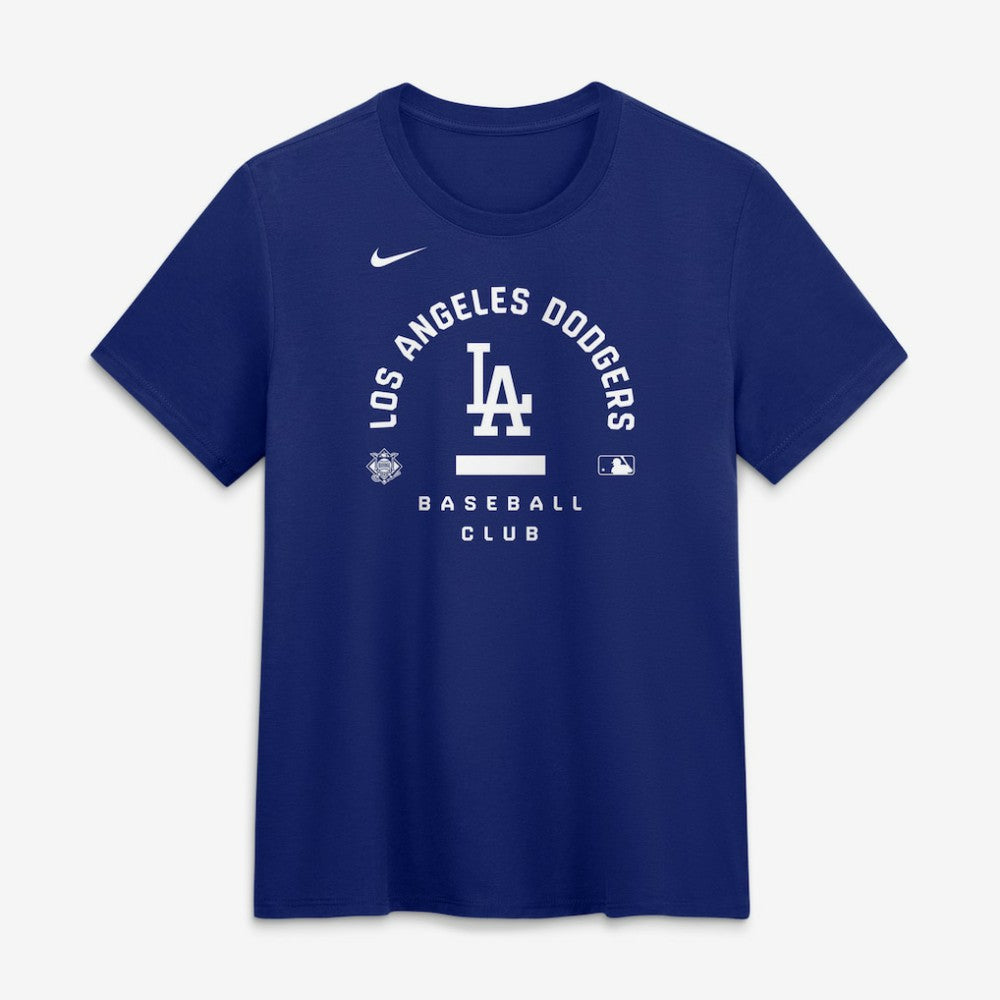 Los Angeles Dodgers Nike Women's Authentic Collection Early Work Tri-Blend Dri-FIT T-Shirt for sale