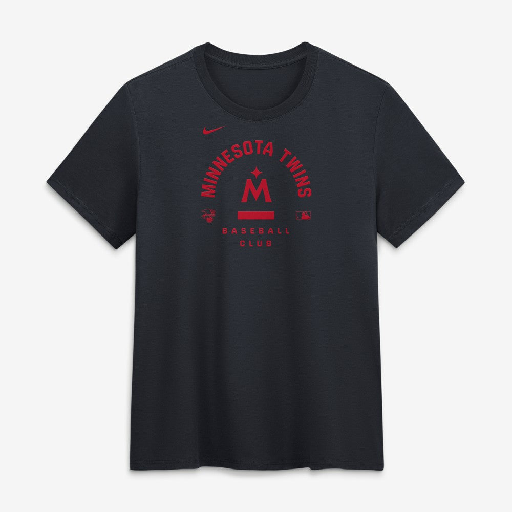 Minnesota Twins Nike Women's Authentic Collection Early Work Tri-Blend Dri-FIT T-Shirt On Sale