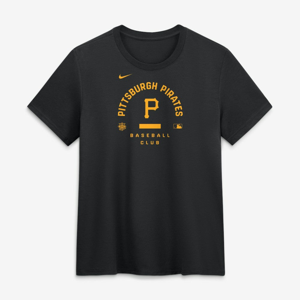 Pittsburgh Pirates Nike Women's Authentic Collection Early Work Tri-Blend Dri-FIT T-Shirt Clearance