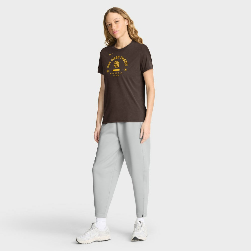 San Diego Padres Nike Women's Authentic Collection Early Work Tri-Blend Dri-FIT T-Shirt discount