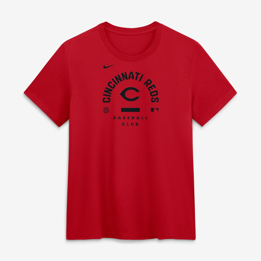 Cincinnati Reds Nike Women's Authentic Collection Early Work Tri-Blend Dri-FIT T-Shirt Near Me